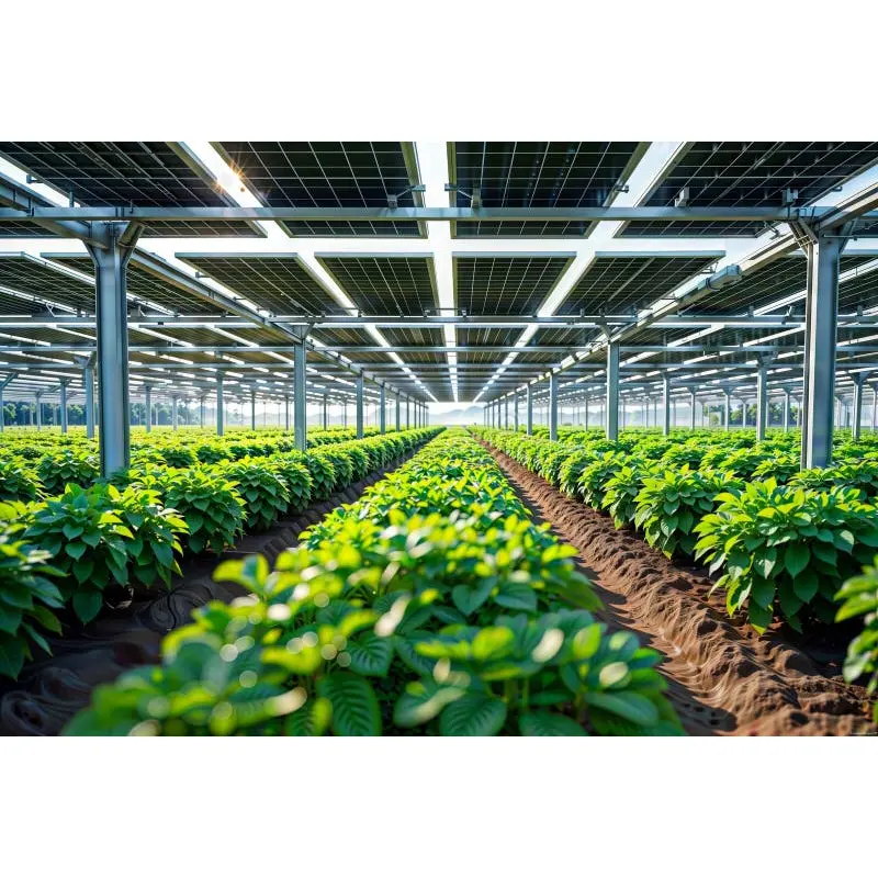 Sistema de Estufa Solar Agrivoltaica