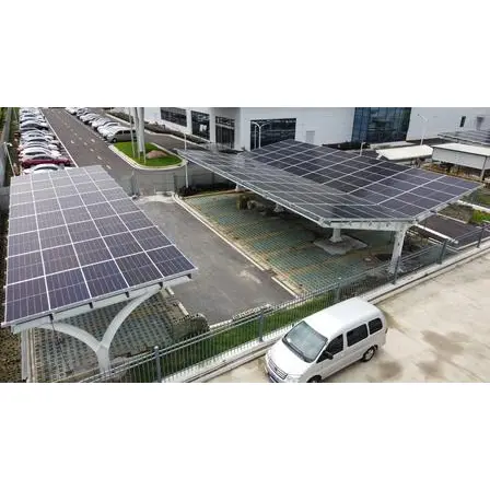 Garagem solar conectada costas com costas