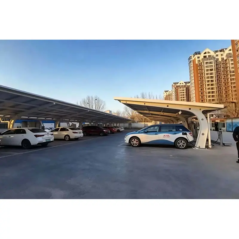 Sistema de garagem solar canal C